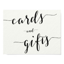 Tarjetas Y Regalos Caligrafía Boda Rótulo 11x8.5