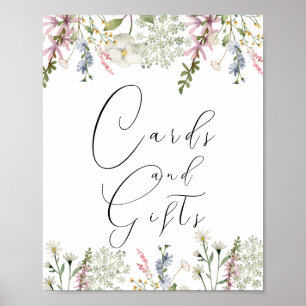 Póster Tarjetas y regalos   Chic Wildflower
