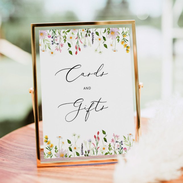 Póster Tarjetas y regalos de acuarela de flores silvestre (Subido por el creador)