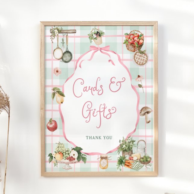 Póster Tarjetas y regalos de Baby Shower de mercado local (Subido por el creador)
