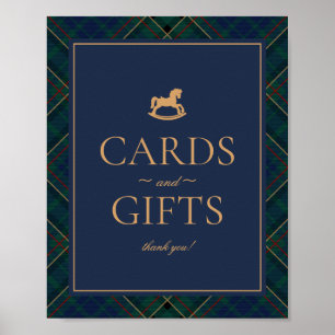 Póster Tarjetas y regalos de caballo de juguete de cuadro