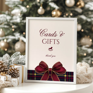 Póster Tarjetas y regalos de caballo mecedor vintage con 