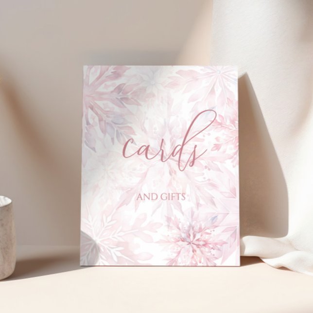 Póster Tarjetas y regalos de copos de nieve rosa para Chi (Subido por el creador)