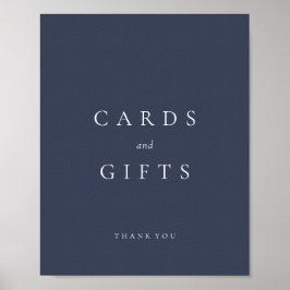 Póster Tarjetas y regalos de la Marina
