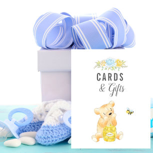Póster Tarjetas y regalos de niño Teddy Bear Baby Shower