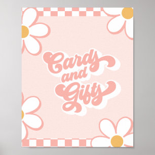 Póster Tarjetas y regalos divertidos para baby shower con