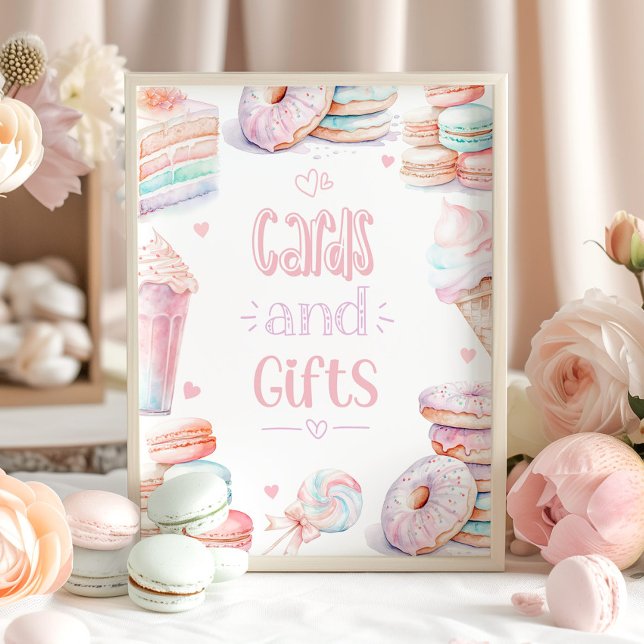 Póster Tarjetas y regalos Dulce cumpleaños pastel (Subido por el creador)
