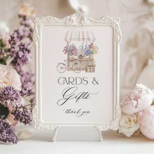 Póster Tarjetas y regalos Elegante Fuera del Mercado