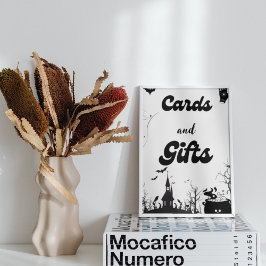 Póster Tarjetas y regalos Halloween bebé fantasma juego d