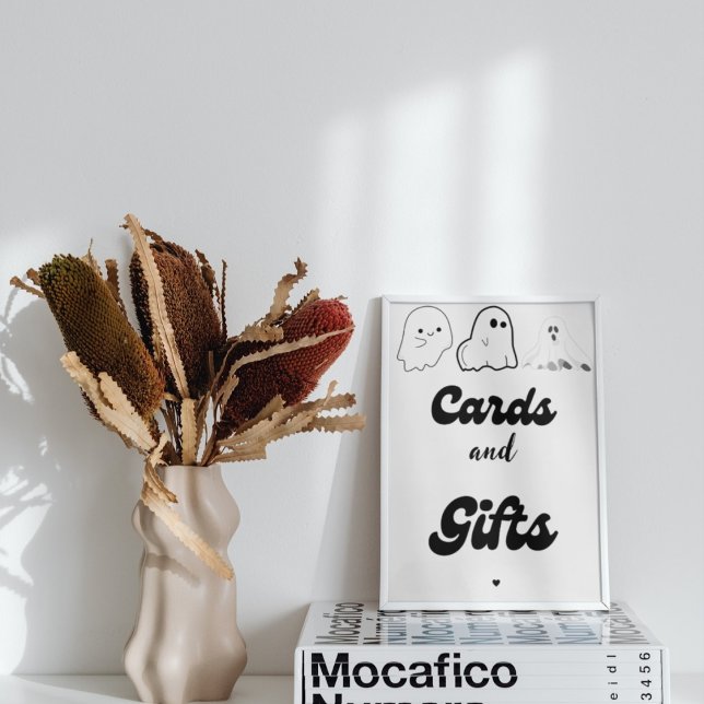 Póster Tarjetas y regalos Halloween bebé fantasma juego d (Subido por el creador)