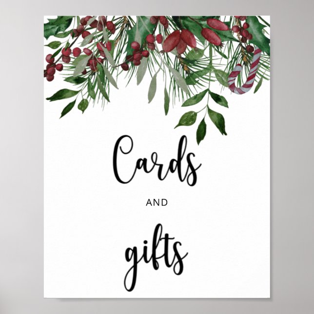 Póster Tarjetas y regalos imperecederos (Frente)