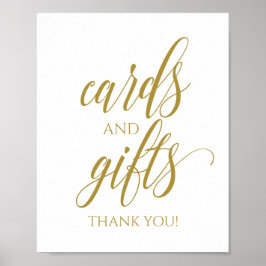 Póster Tarjetas y regalos - Letrero de tipografía para bo