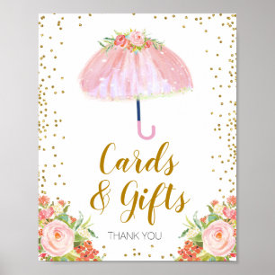Póster Tarjetas y regalos Lluvias de Abril traen flores d