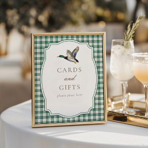 Póster Tarjetas y regalos neutrales para patos Mallard ve
