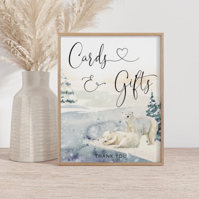 Póster Tarjetas y regalos Oso Polar (Subido por el creador)