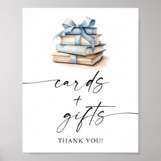 Póster Tarjetas y regalos para baby shower de cuento Sign