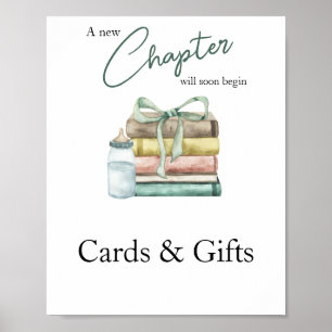 Póster Tarjetas y regalos para baby shower de Nuevo Capít