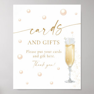 Póster Tarjetas y regalos para despedida de soltera con p