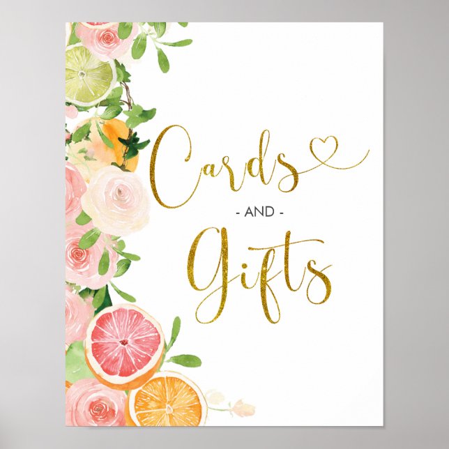 Póster Tarjetas y regalos para despedida de soltera de po (Frente)