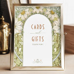 Póster Tarjetas y regalos Rótulo Art Nouveau vintage de M<br><div class="desc">Rótulo de Tarjetas y Regalos en un estilo Art Nouveau vintage de Mucha! Este elegante cartel presenta un hermoso diseño Art Déco del artista Alphonse Mucha. Nuestra herramienta de personalización le permite editar rápidamente el texto para adaptarlo a sus necesidades. Elija entre varios estilos de fuente y colores para que...</div>