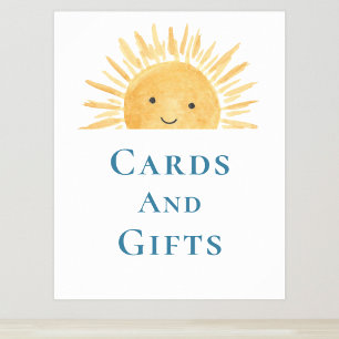 Póster Tarjetas Y Regalos Rótulo Baby Shower Temático Par