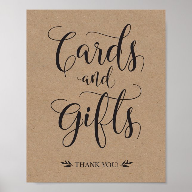 Póster Tarjetas y regalos Rótulo de Boda ruso (Frente)