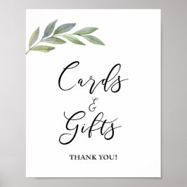 Póster Tarjetas y regalos Rótulo Rótulo de vegetación de 