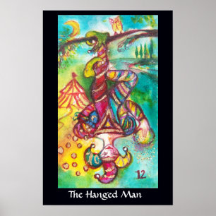 PÓSTER TAROS DE LAS SOMBRAS PERDIDAS/EL HOMBRE COLGADO