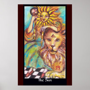 PÓSTER TAROS DE LAS SOMBRAS PERDIDAS /EL SOL