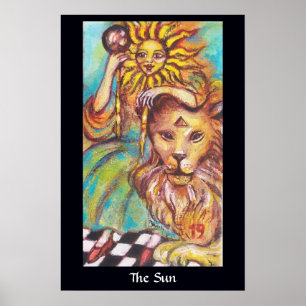 PÓSTER TAROS DE LAS SOMBRAS PERDIDAS /EL SOL