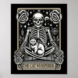 Póster Tarot Card Emo Gothic - Occulta Al Whisperer Del G