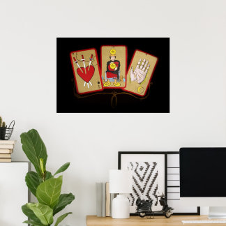 Póster Tarot Cards