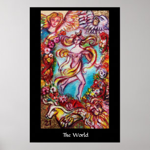 Póster TAROTS DE LAS SOMBRAS PERDIDAS El Mundo
