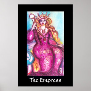 PÓSTER TAROTS DE LAS SOMBRAS PERDIDAS /LA EMPERATRIZ