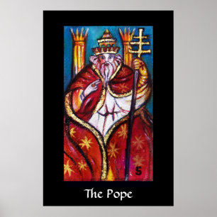 PÓSTER TAROTS DE LAS SOMBRAS PERDIDAS /PAPA, HIEROFANTE