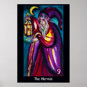 PÓSTER TAROTS OF THE LOST SHADOWS /THE HERMIT