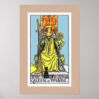 PÓSTER TAROTS/ REINA DE MUERTES