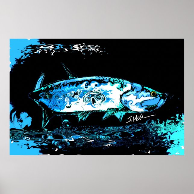Póster Tarpon Blues (Frente)