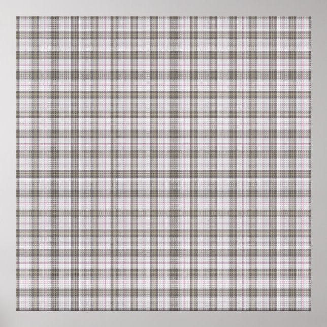 Póster Tarta de moda gris (Frente)