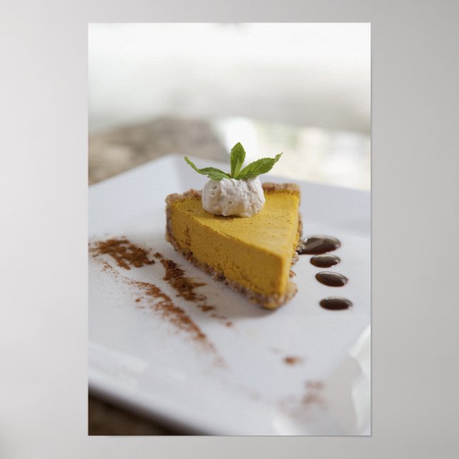 Póster Tarta de queso de calabaza (Frente)