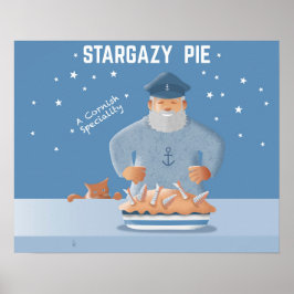 Póster Tarta Stargazy