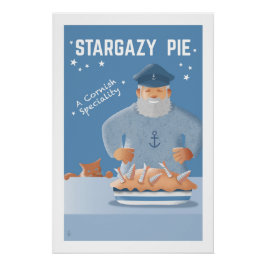 Póster Tarta Stargazy