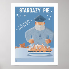 Póster Tarta Stargazy