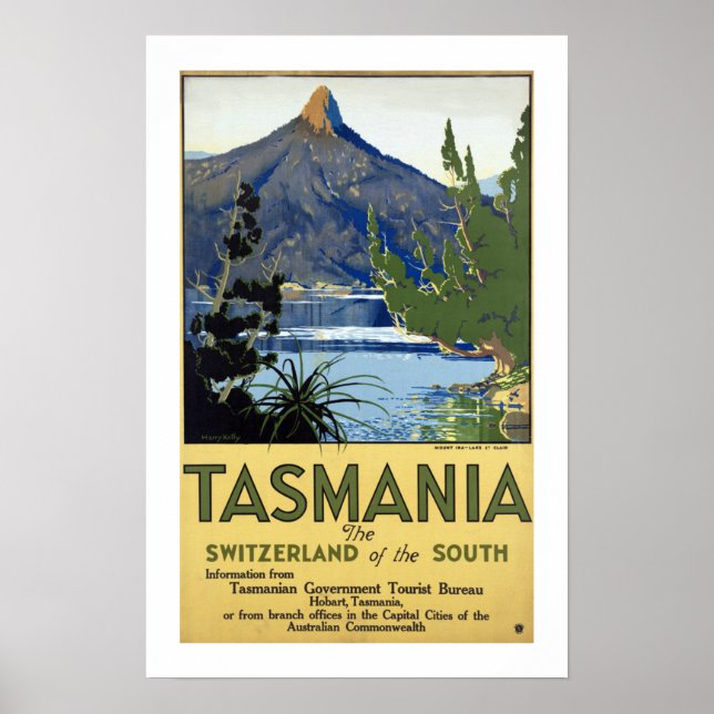 Póster Tasmania (Frente)