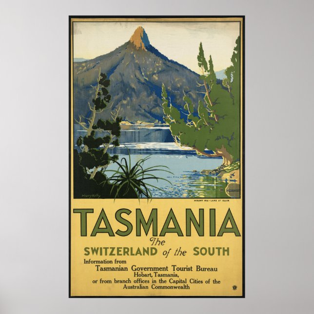 Póster Tasmania (Frente)