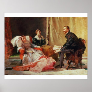 Póster Tasso y Elenora D'Este