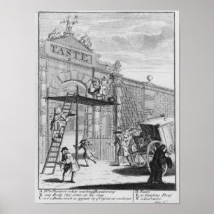 Póster Taste, o Puerta de Burlington, 1732
