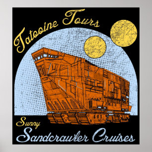 Póster Tatooine Tours