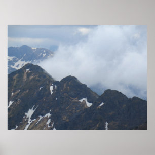 Póster Tatras en las nubes