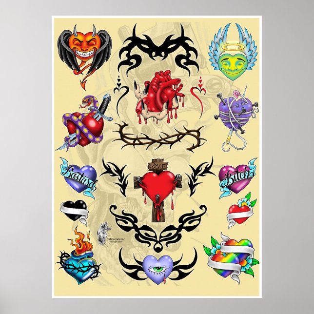 Póster Tattoo Geezer-02 (Frente)